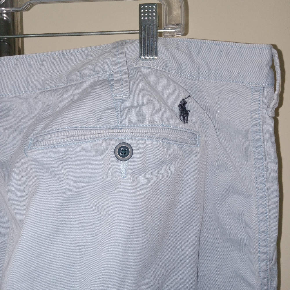 Polo Ralph Lauren Blue Chino Relaxed Fit Shorts 40 - Picture 5 of 11